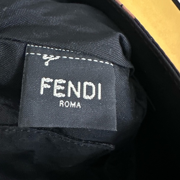 FENDI SS20 Floral Nylon Baguette Convertible Bag w RECEIPT/ TAGS - Picture 14 of 16